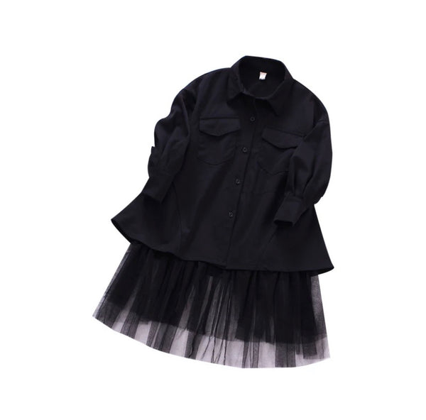 Blackout Tulle Jacket/dress